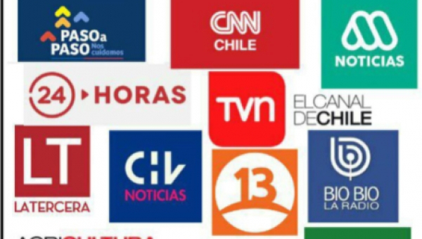 Despierta Chile - Manifestación ciudadana contra los medios de información en Chile Canal13 - TVN - Megavisión- No más dictadura sanitaria 